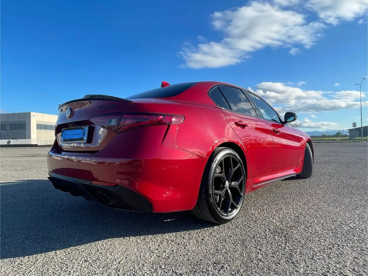 Alfa Romeo Giulia 2.0 t Veloce Q4 280cv awd auto my19 Rosso - 2