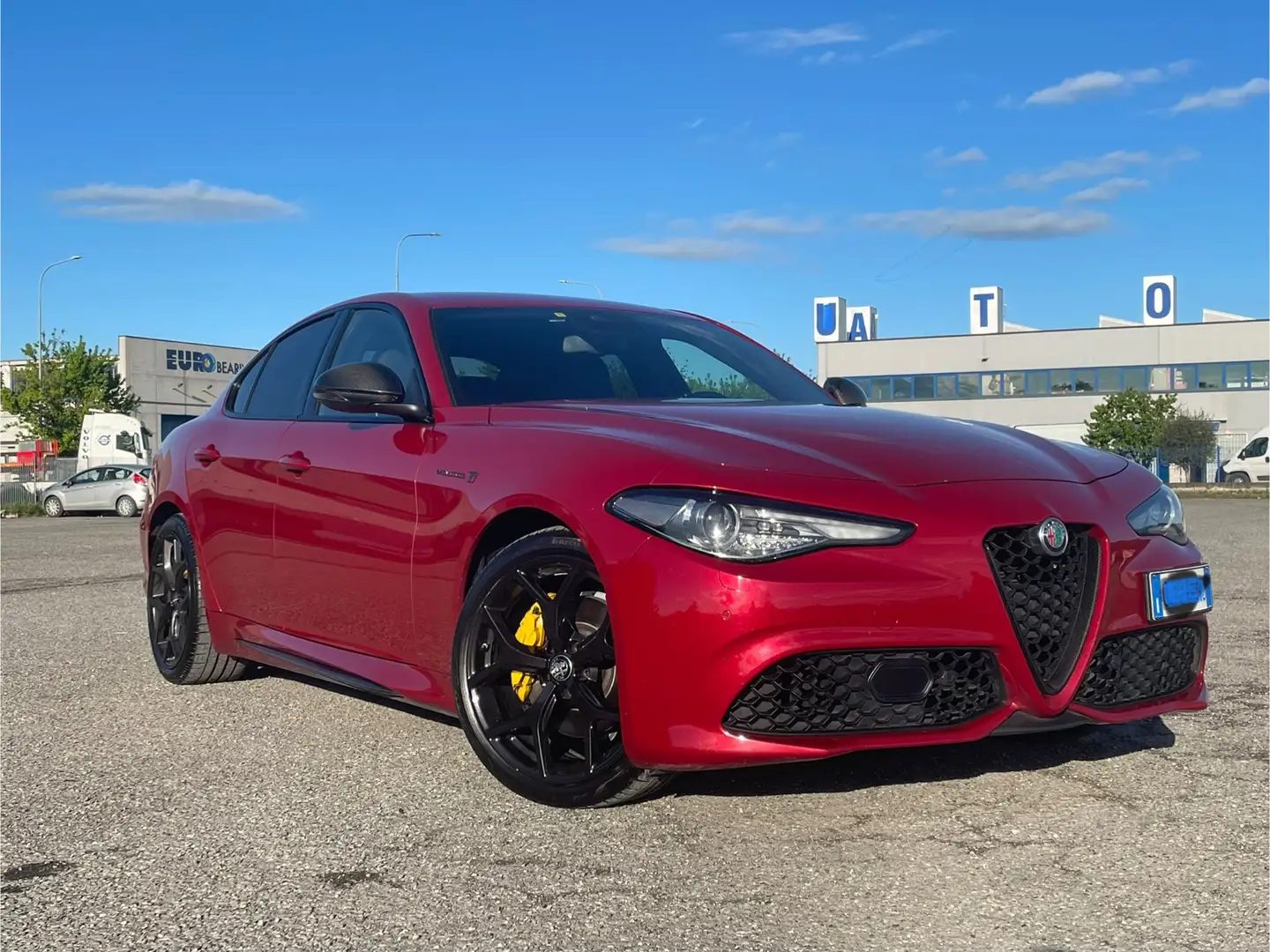 Alfa Romeo Giulia 2.0 t Veloce Q4 280cv awd auto my19 Rosso - 1