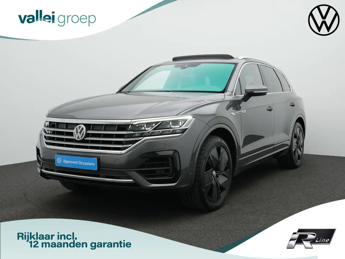 Volkswagen Touareg 3.0 TSI 340 pk tiptronic R-Line | Panoramadak | Tr Gris - 1