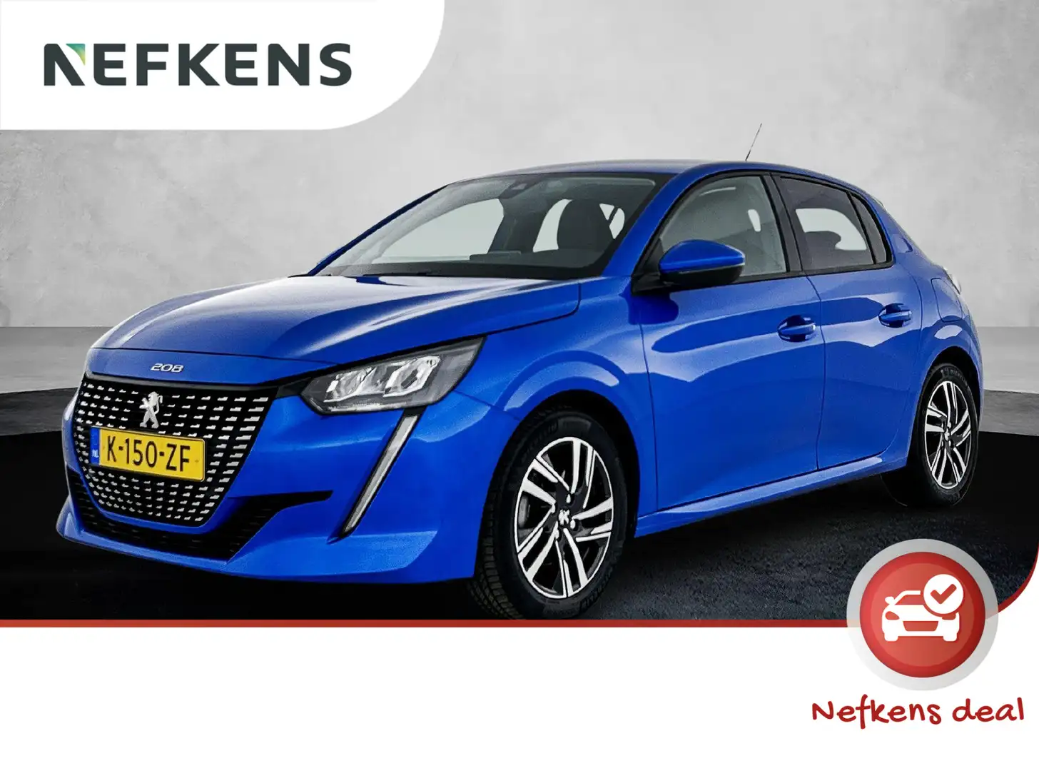 Peugeot 208 Allure Pack 100pk | Navigatie | Achteruitrijcamera Blauw - 1