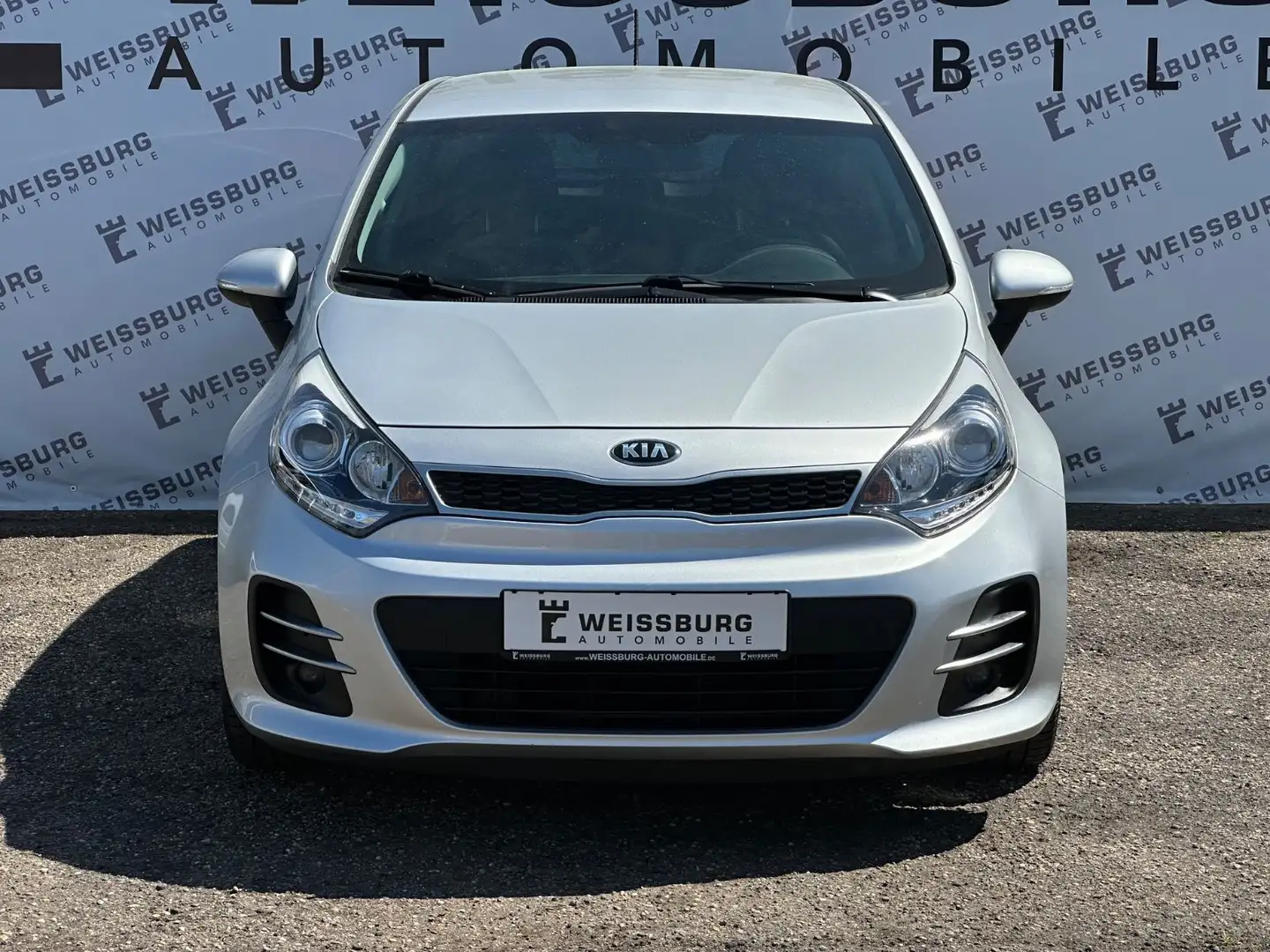 Kia Rio Spirit AUTMTK|NAV|KAM|SHZ|TEMP|SOUND|77TKM Silber - 2