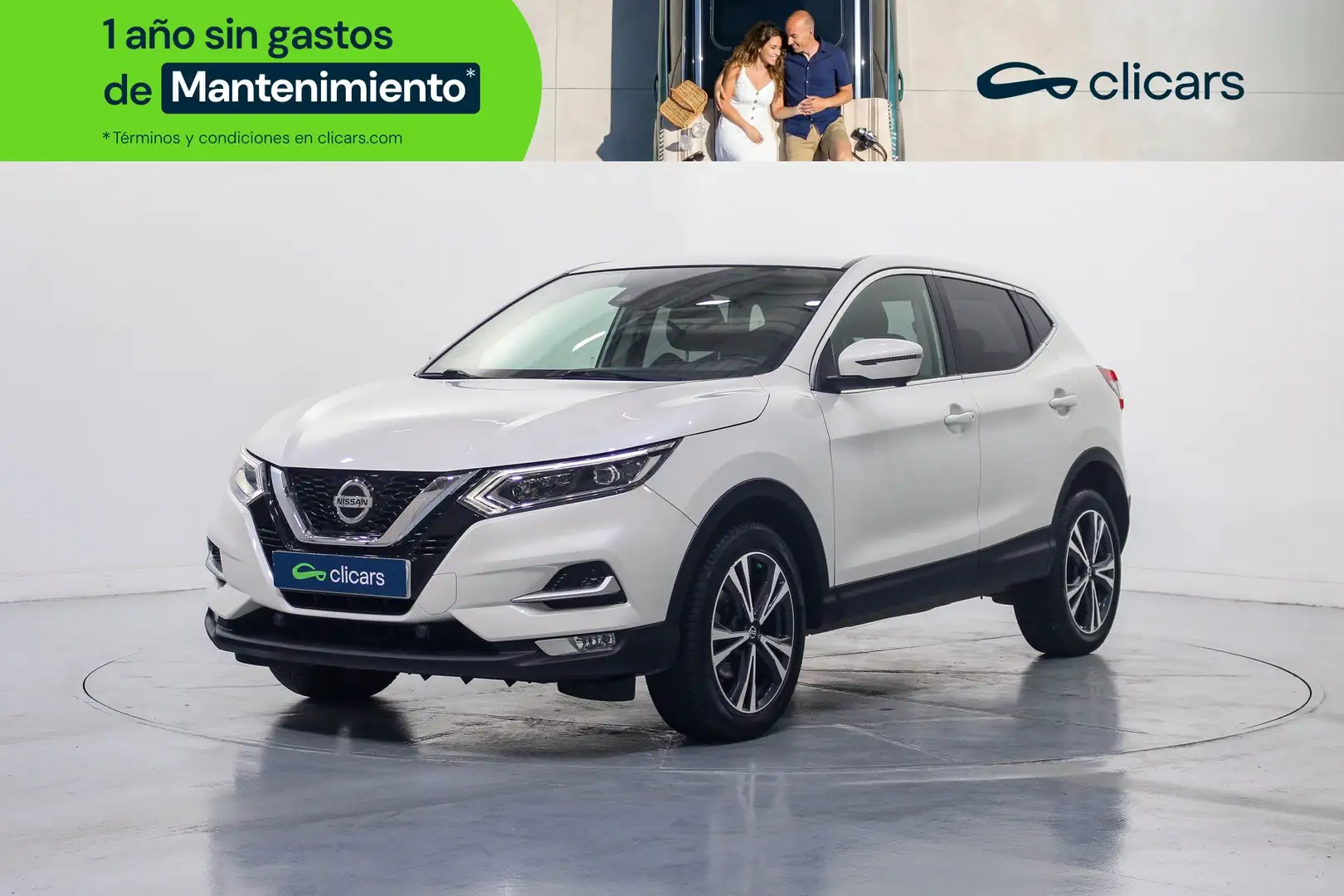Nissan Qashqai 1.5dCi N-Connecta 4x2 85kW Blanco - 1