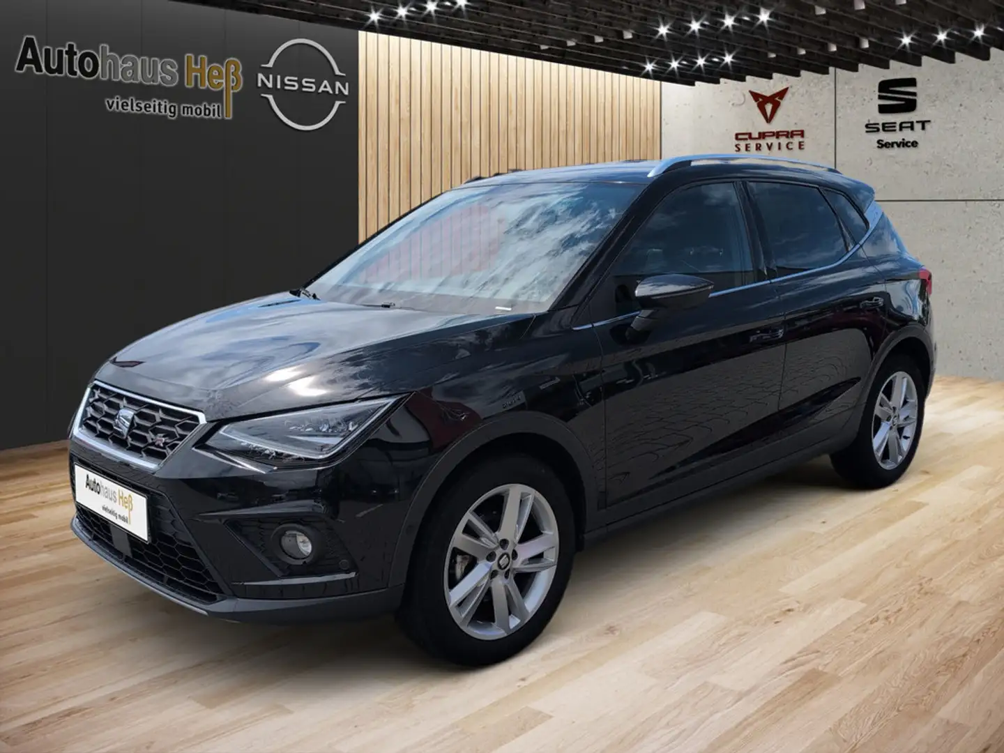 SEAT Arona 1.5 TSI FR ACC LED NAVI KAMERA SHZ PDC Schwarz - 1