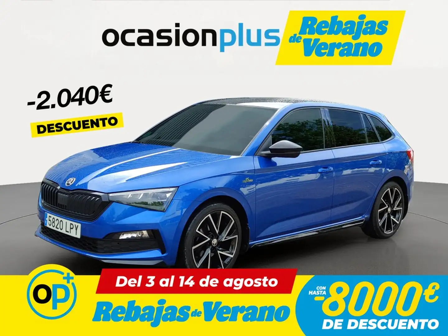 Skoda Scala 1.5 TSI Montecarlo DSG 110kW Azul - 1