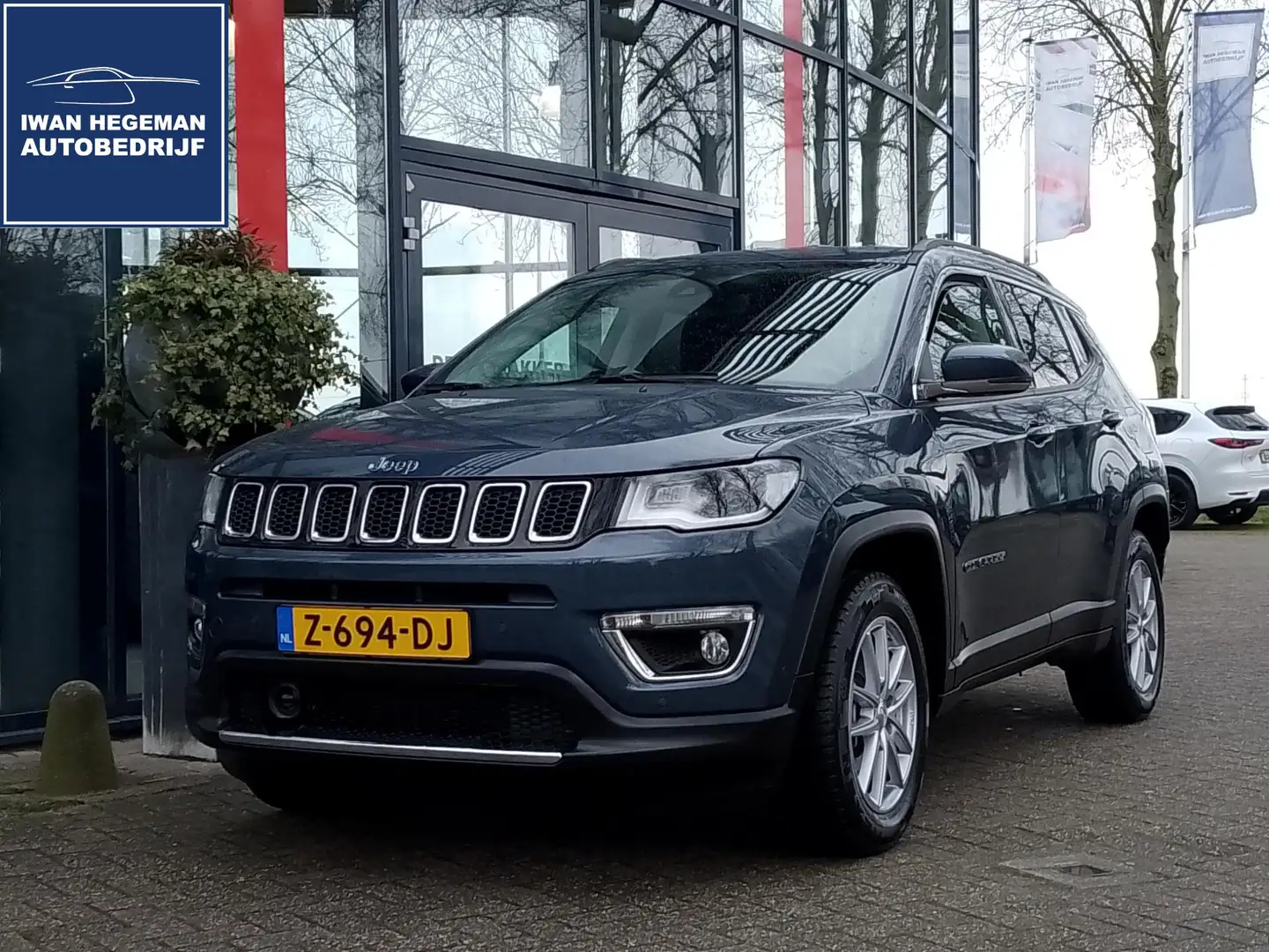 Jeep Compass 4xe 190 Plug-in Hybrid Electric Limited Business | Blauw - 1
