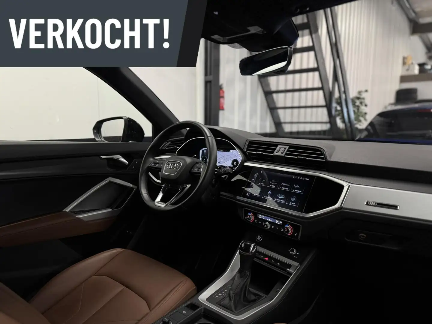 Audi Q3 45 TFSI e S edition|Matrix|Leer|Keyless|19"|Assist Schwarz - 2