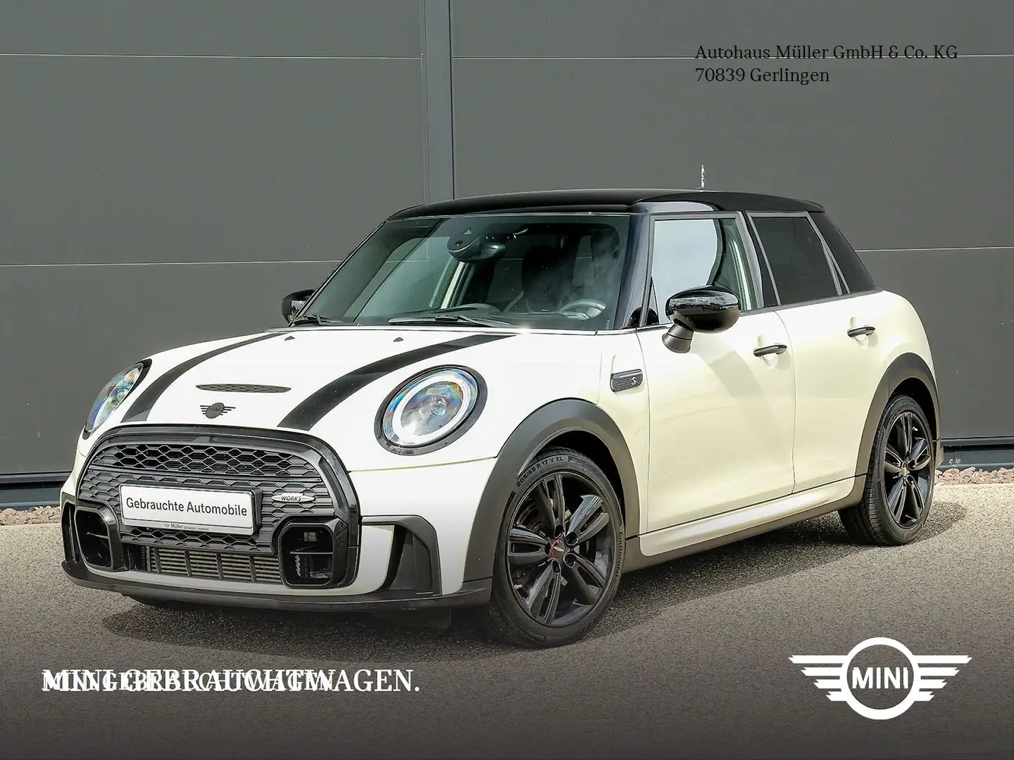 MINI Cooper S 5-Türer JCW Trim HUD Navi Kamera DAB Blanc - 1