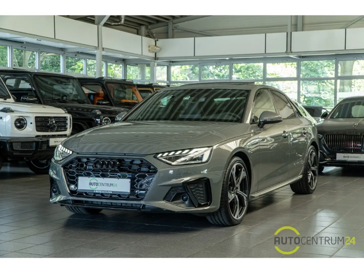 Audi A4 40 TDI  S-Line Business B&O Massage AHK HUD Gris - 2