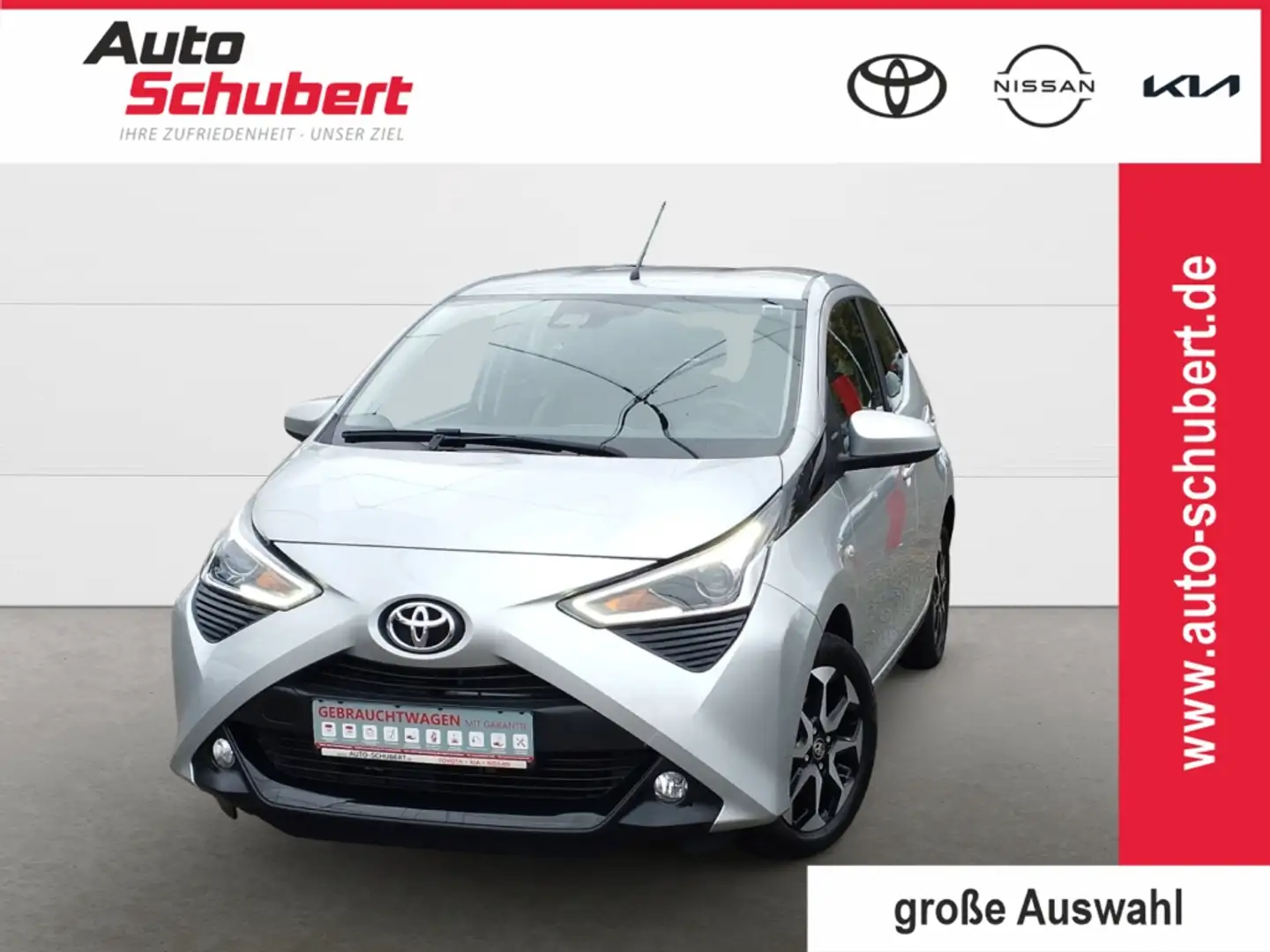 Toyota Aygo x-Play Team D 1.0 MULTIMODE+Safety Sense+Kamera Silber - 1