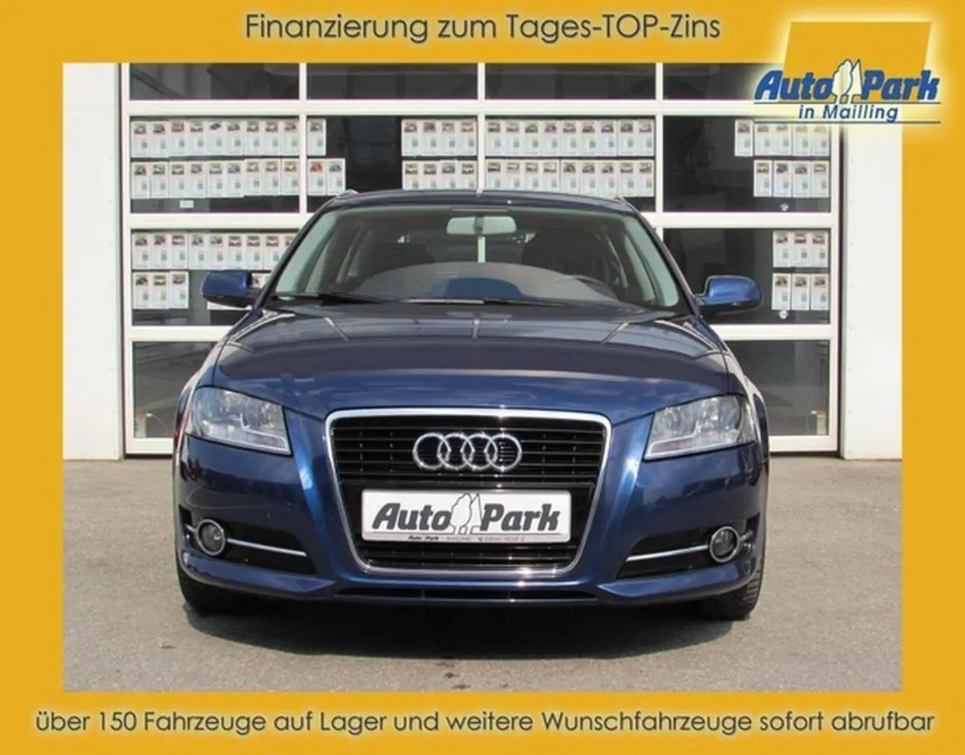 Audi A3 1.4 TFSI Sportback S tronic SHZ~PDC~ALU~NSW Bleu - 2