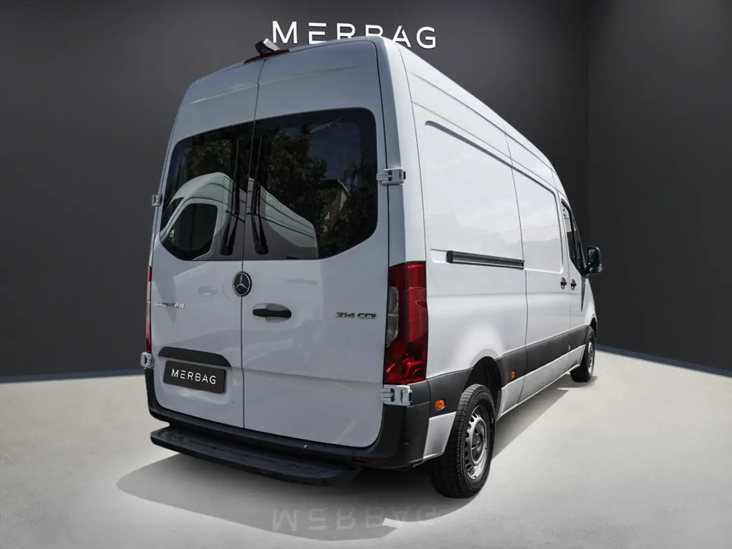 Mercedes-Benz Sprinter 214 Standard Automatik Klima SHZ Weiß - 2