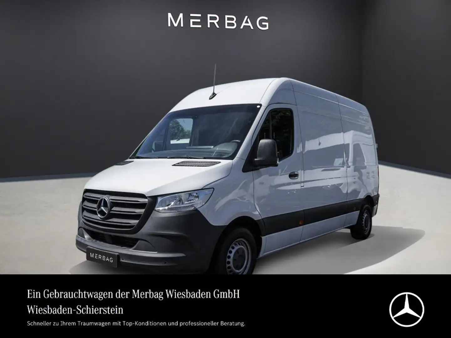 Mercedes-Benz Sprinter 214 Standard Automatik Klima SHZ Blanc - 1