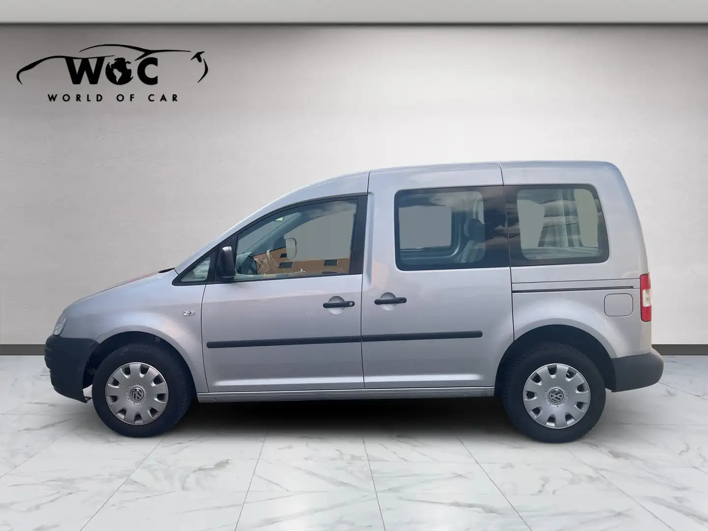 Volkswagen Caddy 1.4 Life 5Sitzer*KLIMA*HU*SCHECKHEFT*2xSCHIEB Grau - 2