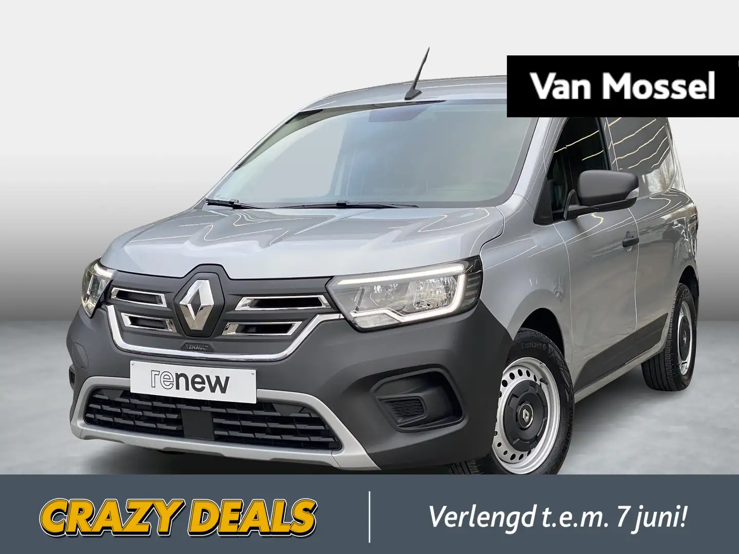 Renault Kangoo E-TECH Van 10 Advance EV45 122 Argintiu - 1