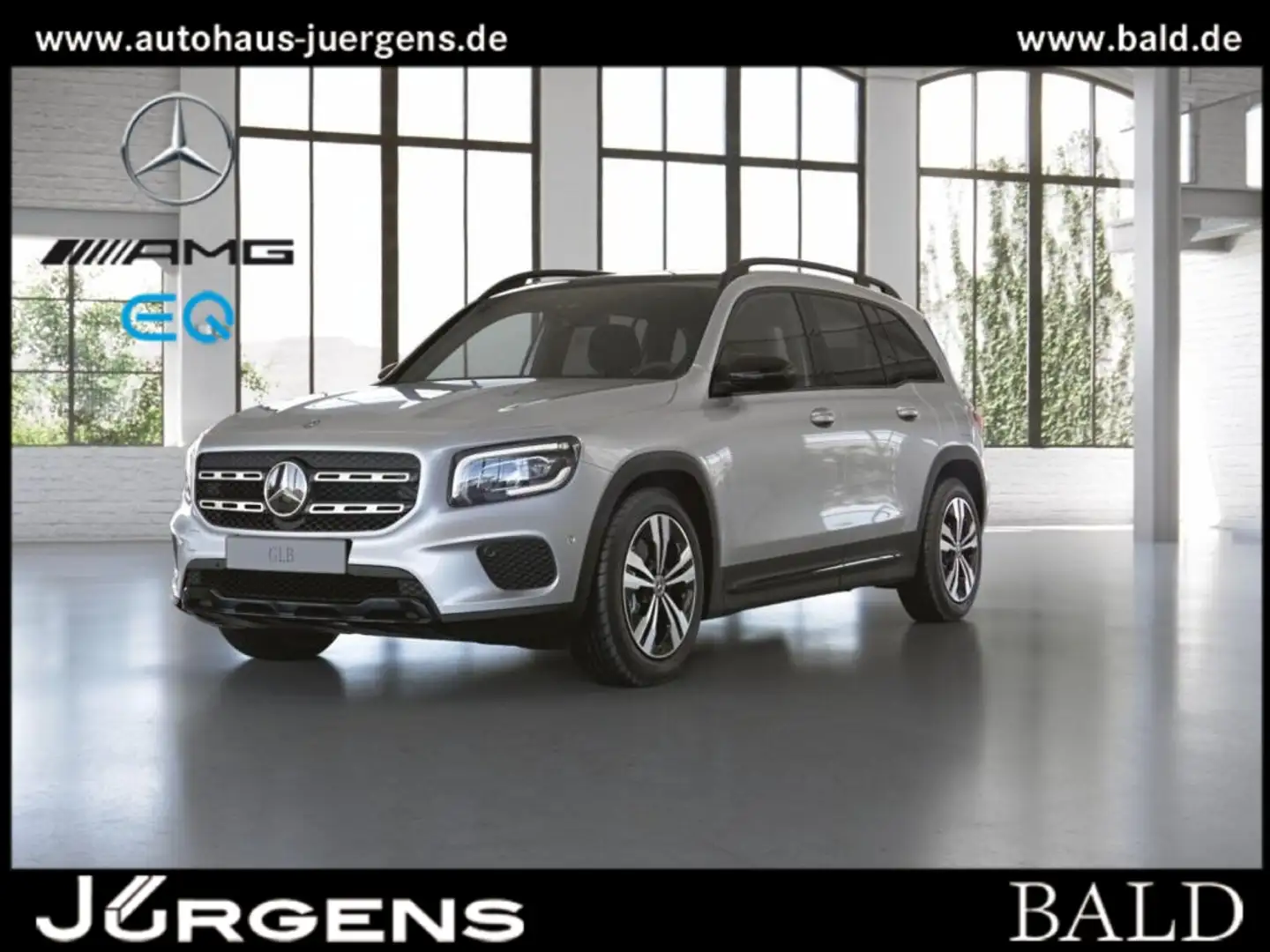 Mercedes-Benz GLB 220 d 4MATIC Pano+Progressive+Night+Ambiente Silber - 1