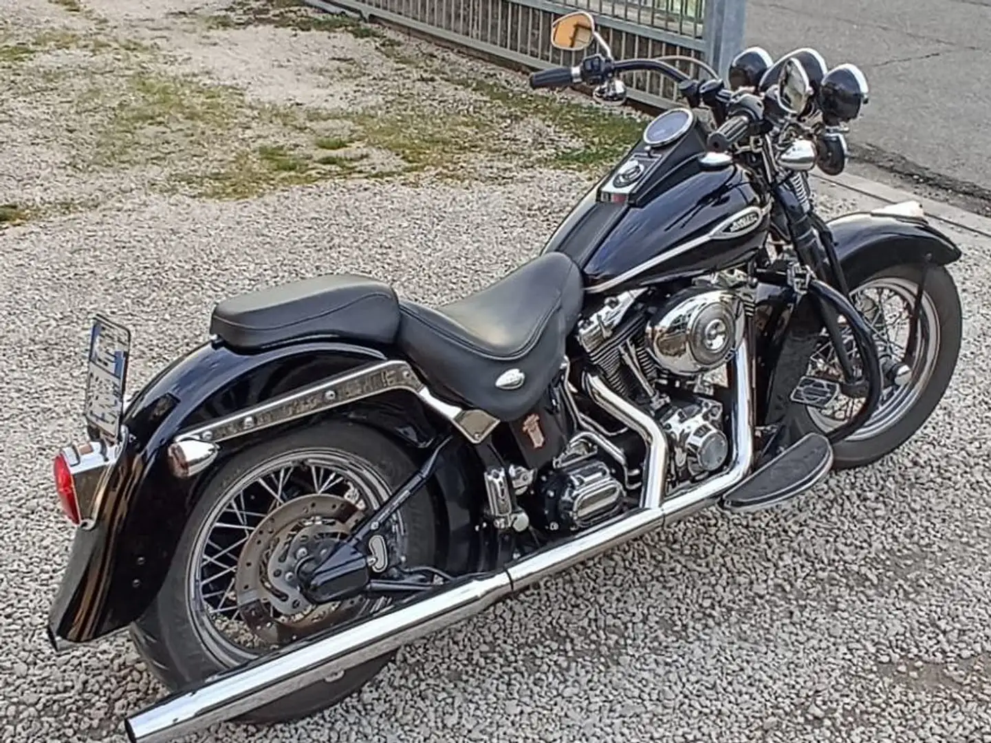 Harley-Davidson Heritage Springer classic Noir - 1