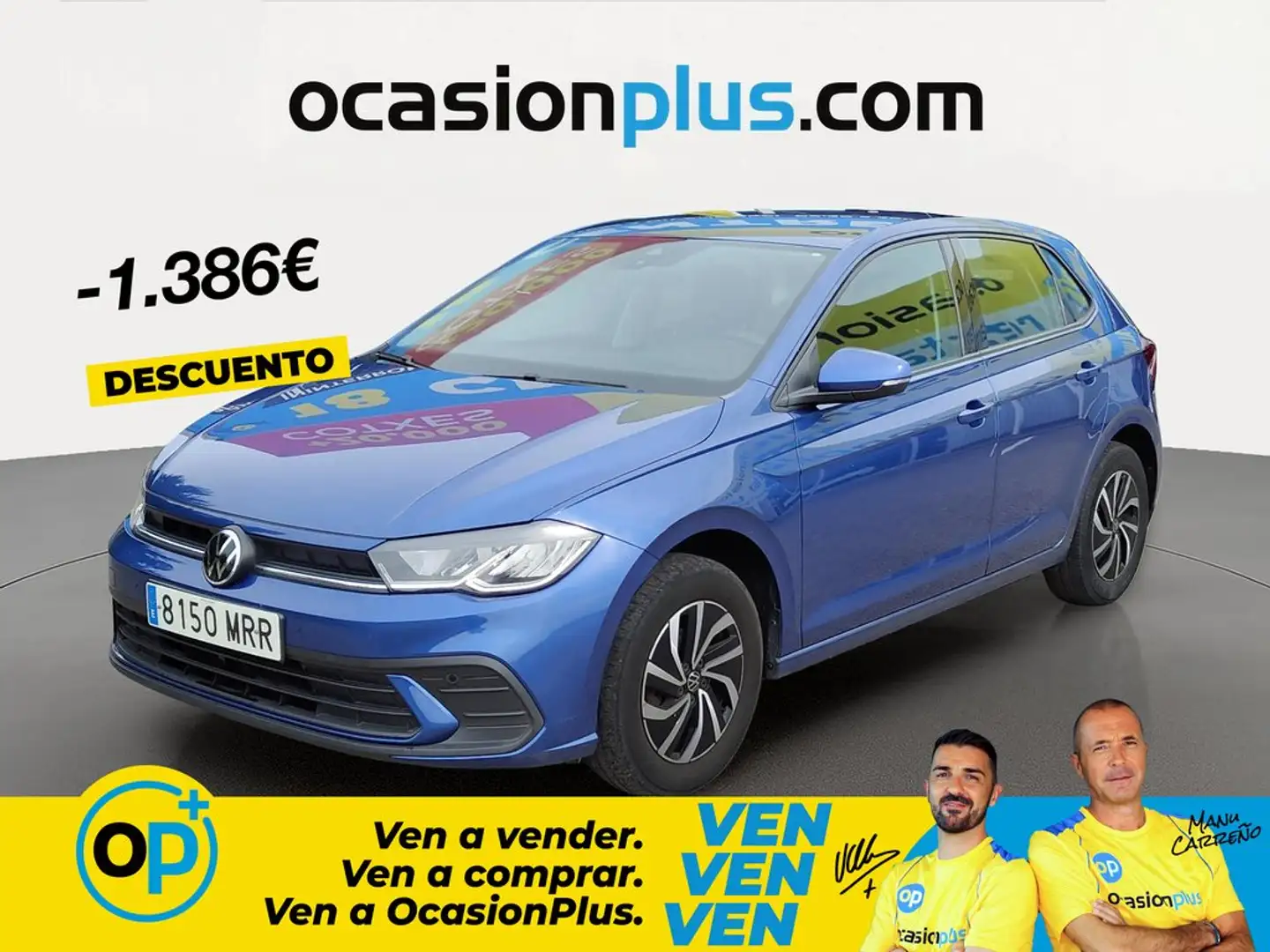Volkswagen Polo 1.0 TSI Life 70kW Azul - 1