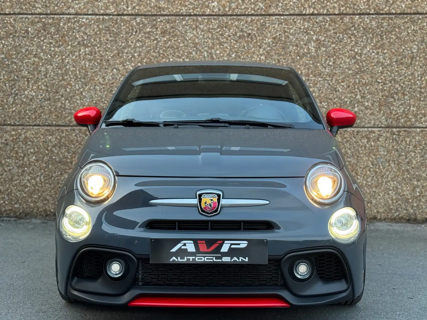 Abarth 595 595/Cuir/Gps/Airco/Garantie 12mois Grijs - 2