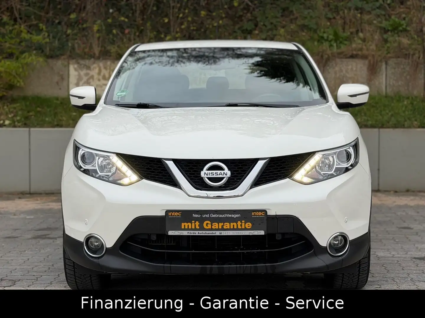 Nissan Qashqai 1.6 dCi Acenta/KAMRA/LED/SPUR/AHK/NAVI Weiß - 2