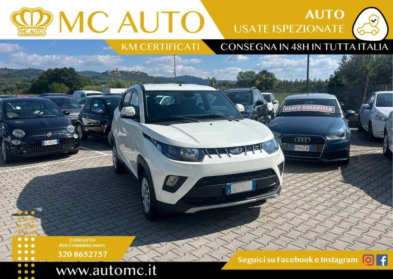 Mahindra KUV100 1.2 VVT M-Bifuel(GPL) K6+ Blanc - 1