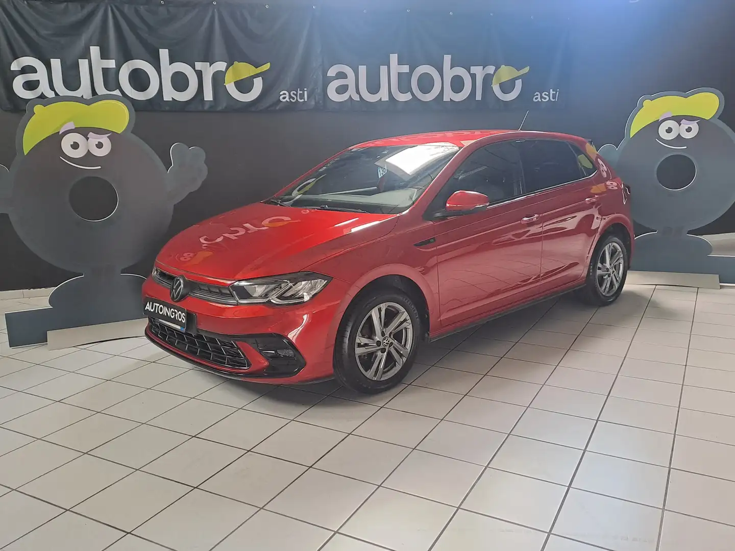 Volkswagen Polo Polo 1.0 tsi R-Line 95cv Rosso - 1