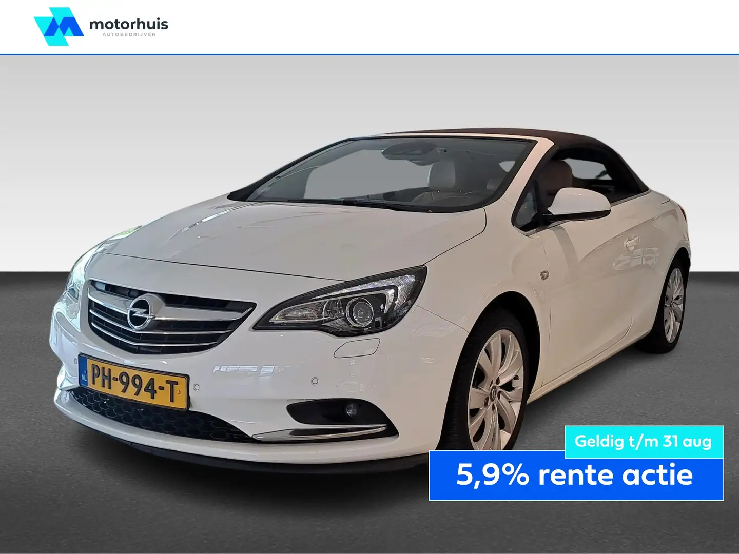 Opel Cascada 1.6 Turbo 170PK Automaat Innovation Cabriolet Blanc - 1