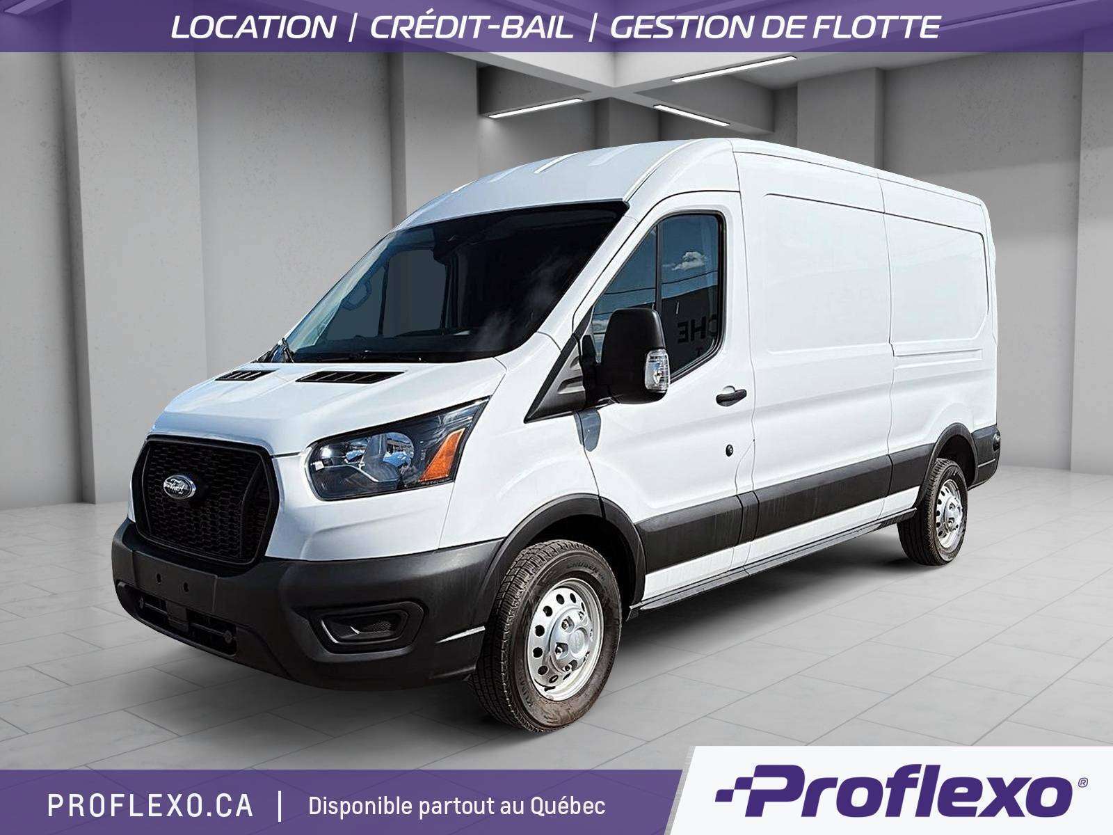 White 2025 Ford Transit Cargo Van All-Wheel Drive Automatic