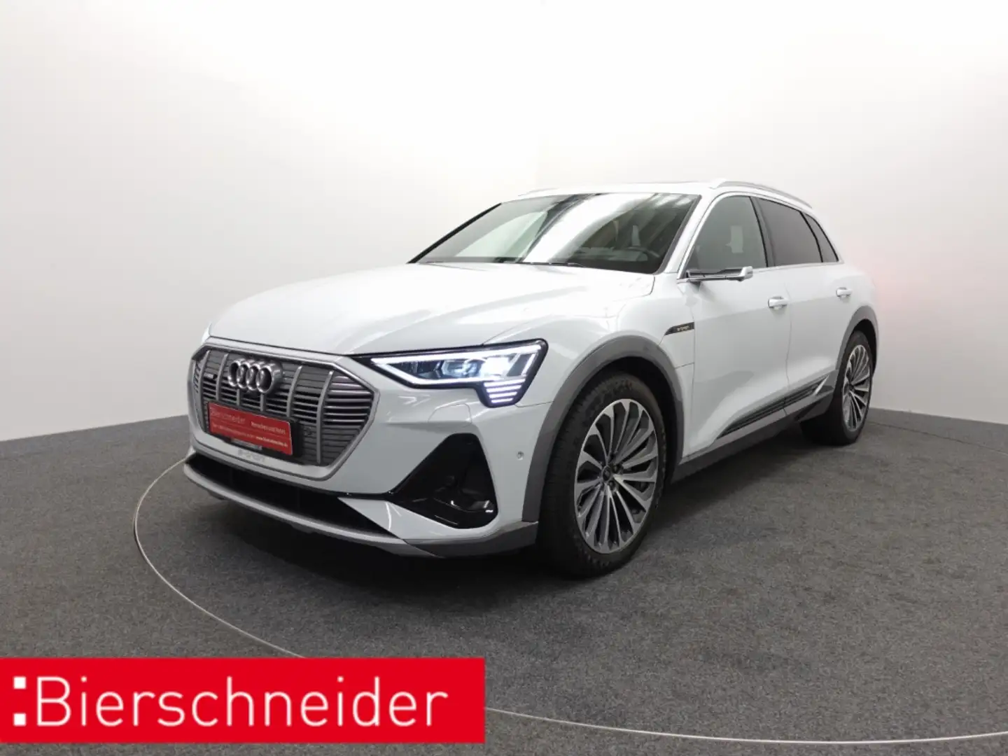 Audi e-tron 55 qu. S line MATRIX B&O PANO HEAD-UP VIRTUAL LUFT Weiß - 1