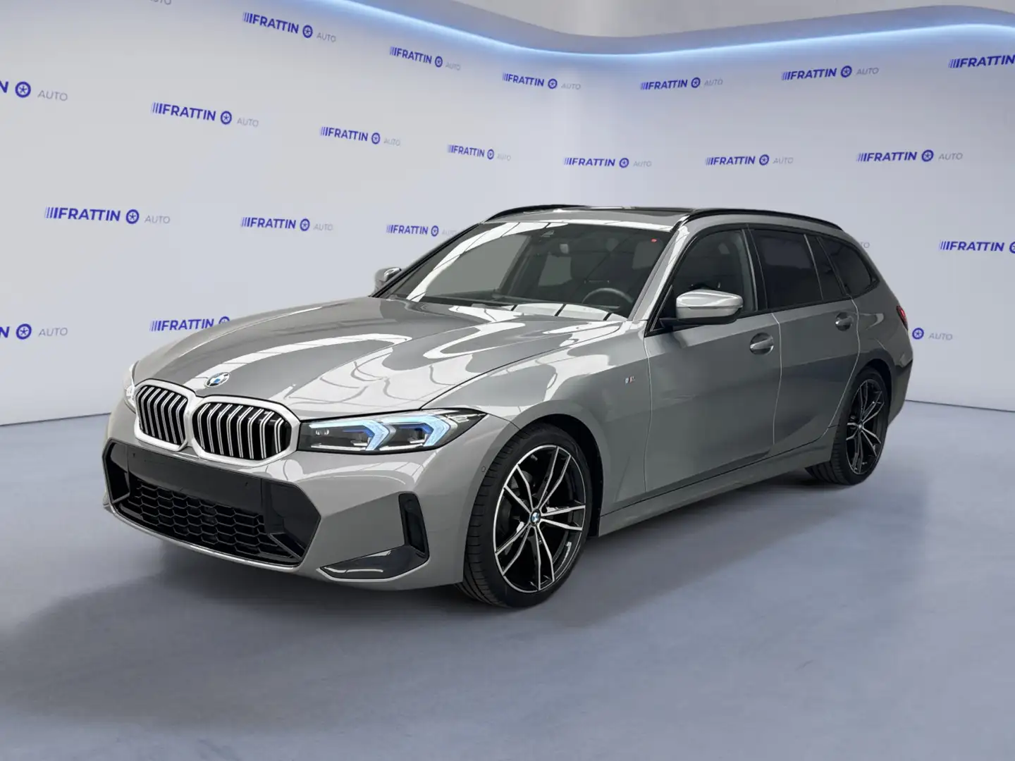 BMW 320 320d 48V Touring Msport Pro station wagon sw MHEV MILD HYBRID Grijs - 1