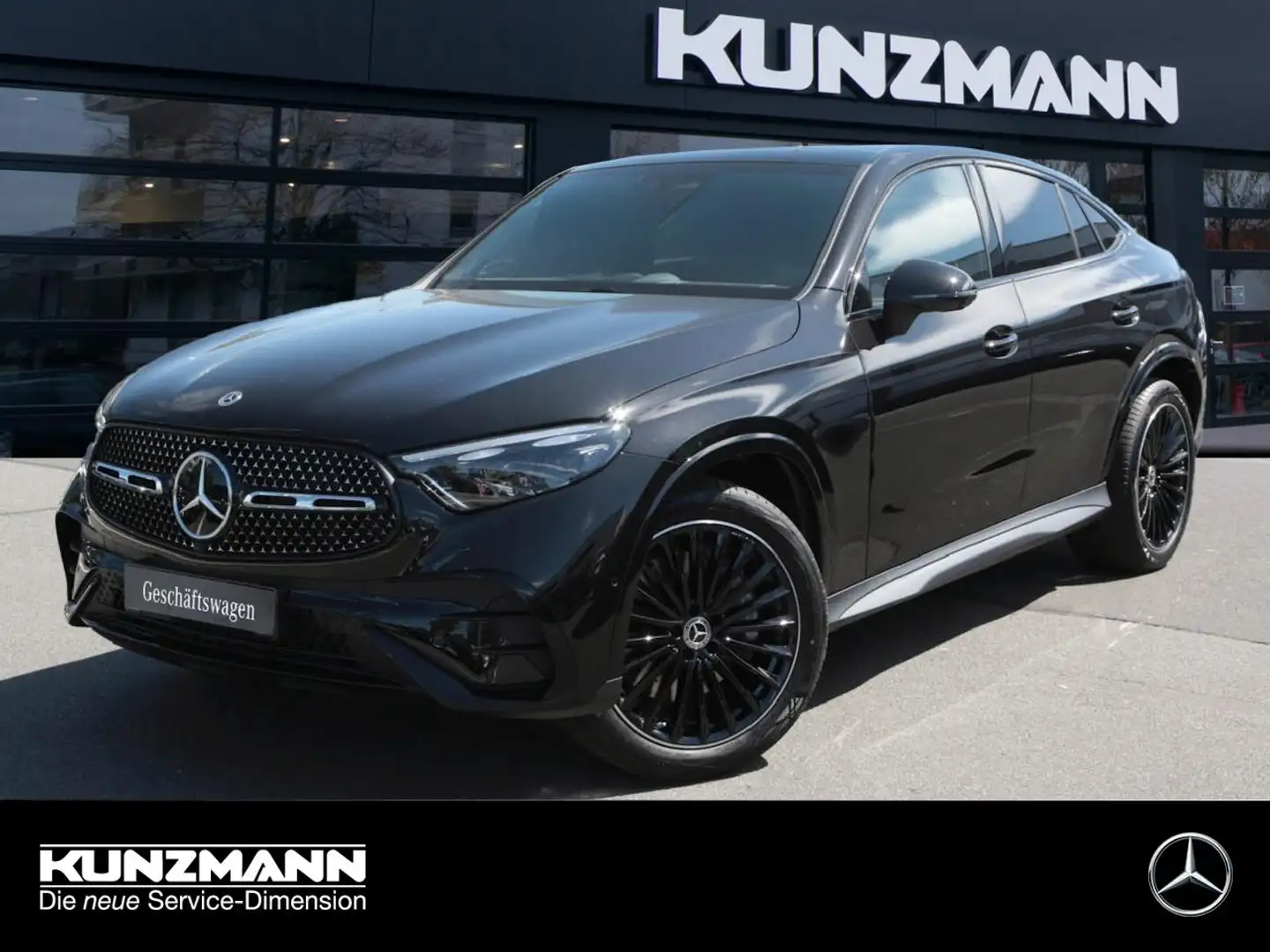 Mercedes-Benz GLC 450 d 4MATIC Coupé AMG Night Panorama AHK Noir - 1