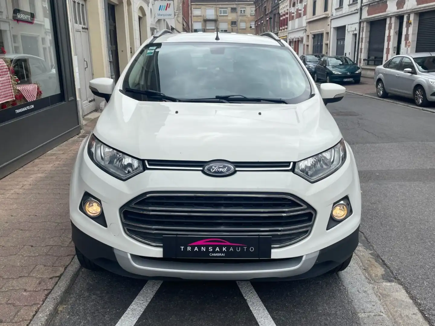 Ford EcoSport 1.5 TDCi 95 Titanium / REGULATEUR DE VITESSE / CLI Blanc - 2