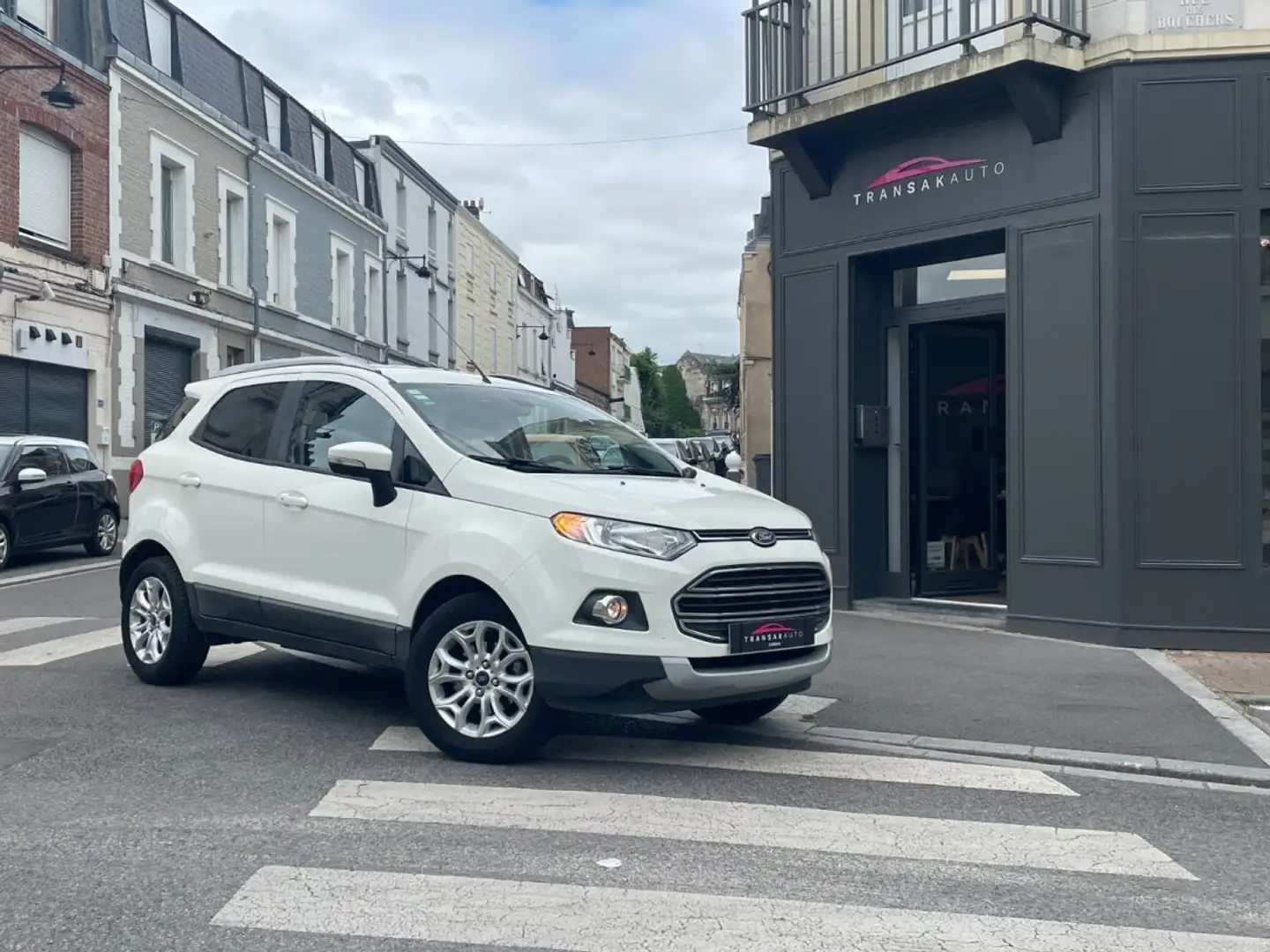 Ford EcoSport 1.5 TDCi 95 Titanium / REGULATEUR DE VITESSE / CLI Blanc - 1