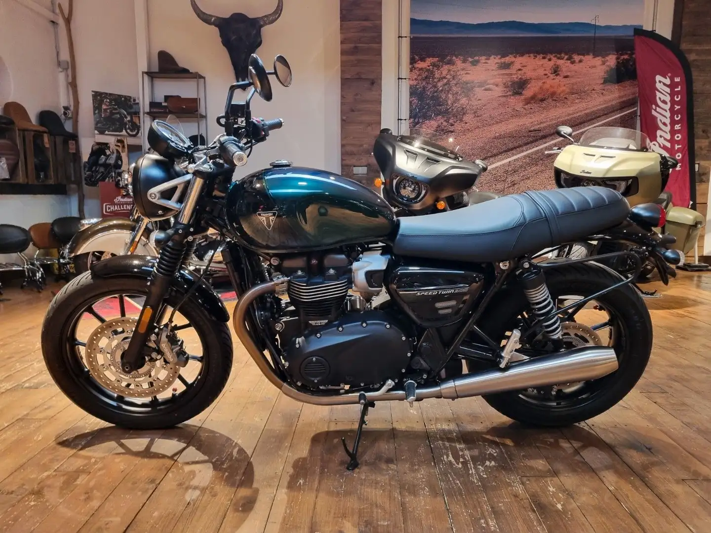 Triumph Speed Twin 900 Grün - 1