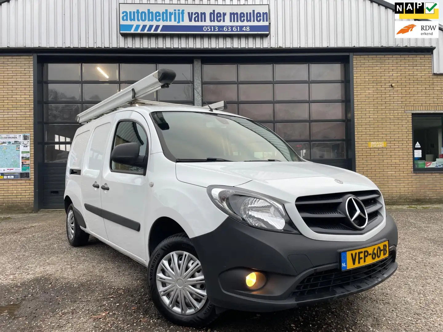 Mercedes-Benz Citan 109 CDI Extra Lang Airco cruise controle! Wit - 1