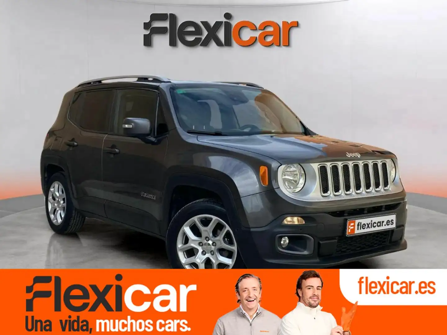 Jeep Renegade 1.6Mjt Limited 4x2 88kW Gris - 1