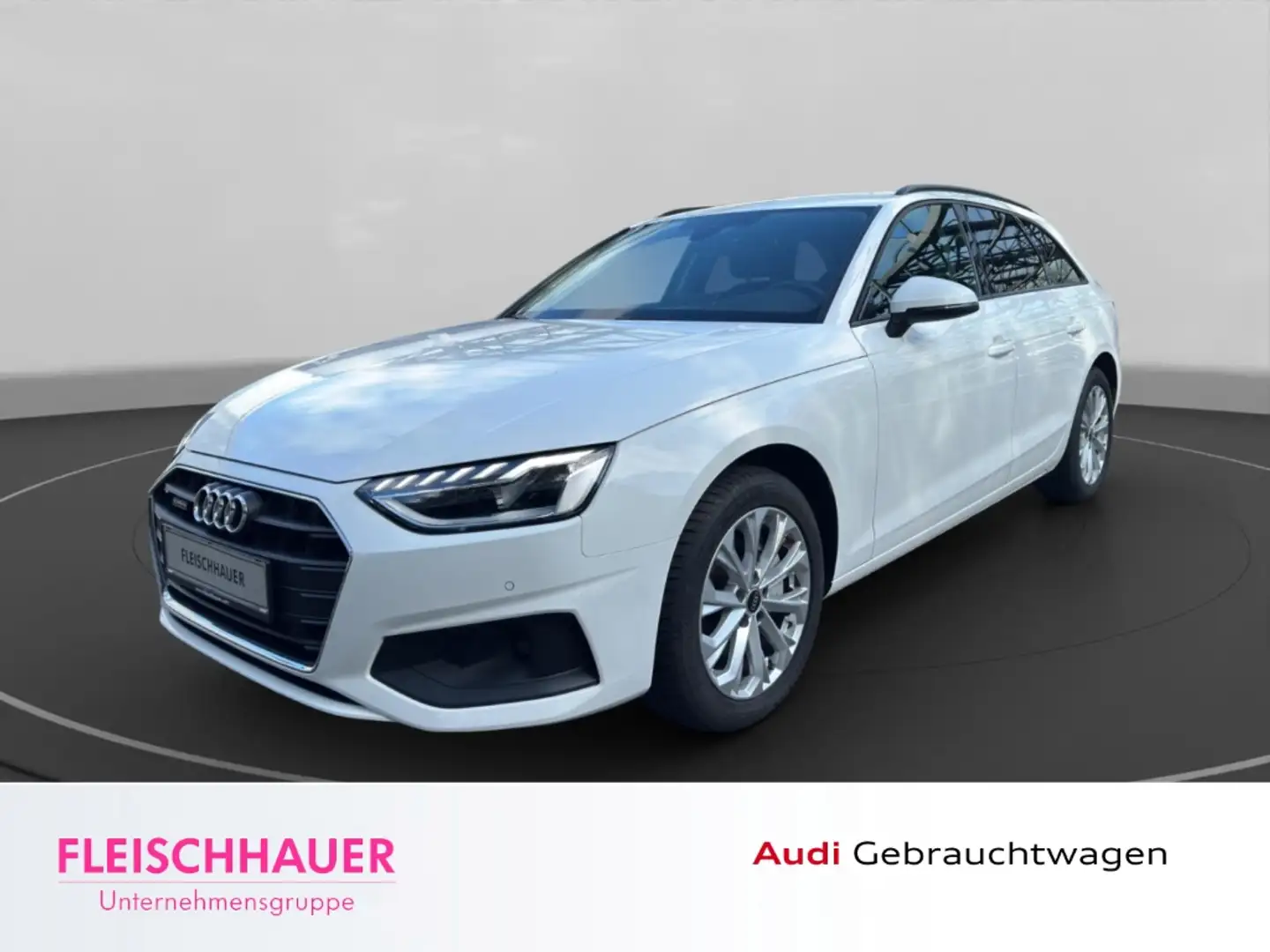 Audi A4 Avant 40 TDI quattro HUD Navi Memory Sitze LED ACC Blanc - 1