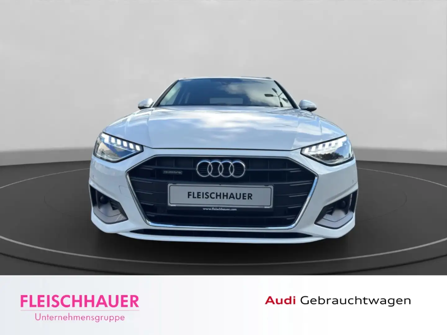 Audi A4 Avant 40 TDI quattro HUD Navi Memory Sitze LED ACC Blanc - 2