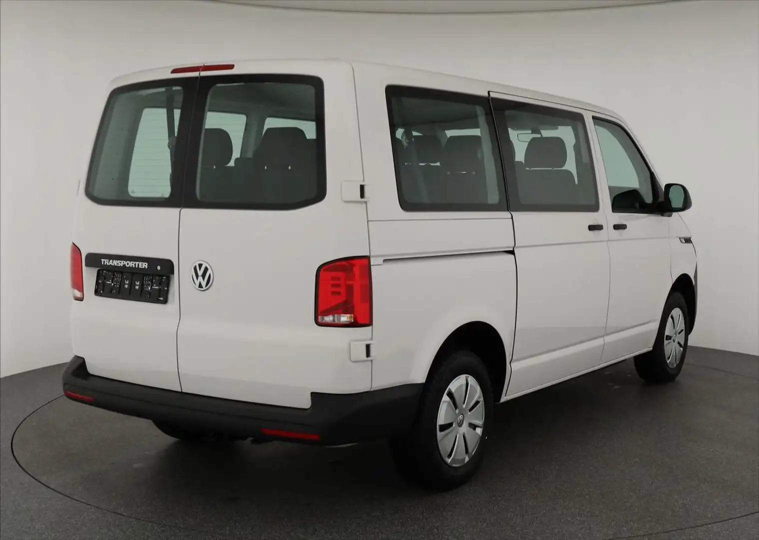 Volkswagen T6.1 Transporter 6.1 Kombi FWD 2.0 TDI KR, 9-Sitzer, Heckflügelt... White - 2