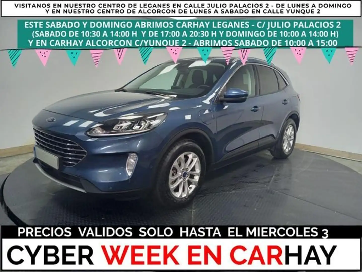 Ford Kuga 2.5I PHEV 165KW TITANIUM AUTO Winter Blu/Azzurro - 1