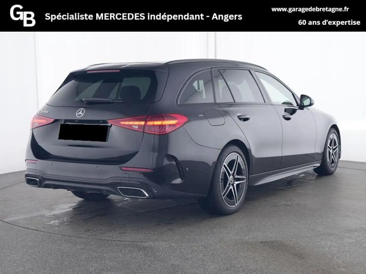 Mercedes-Benz C 220 220 d 197ch AMG Line Noir - 2
