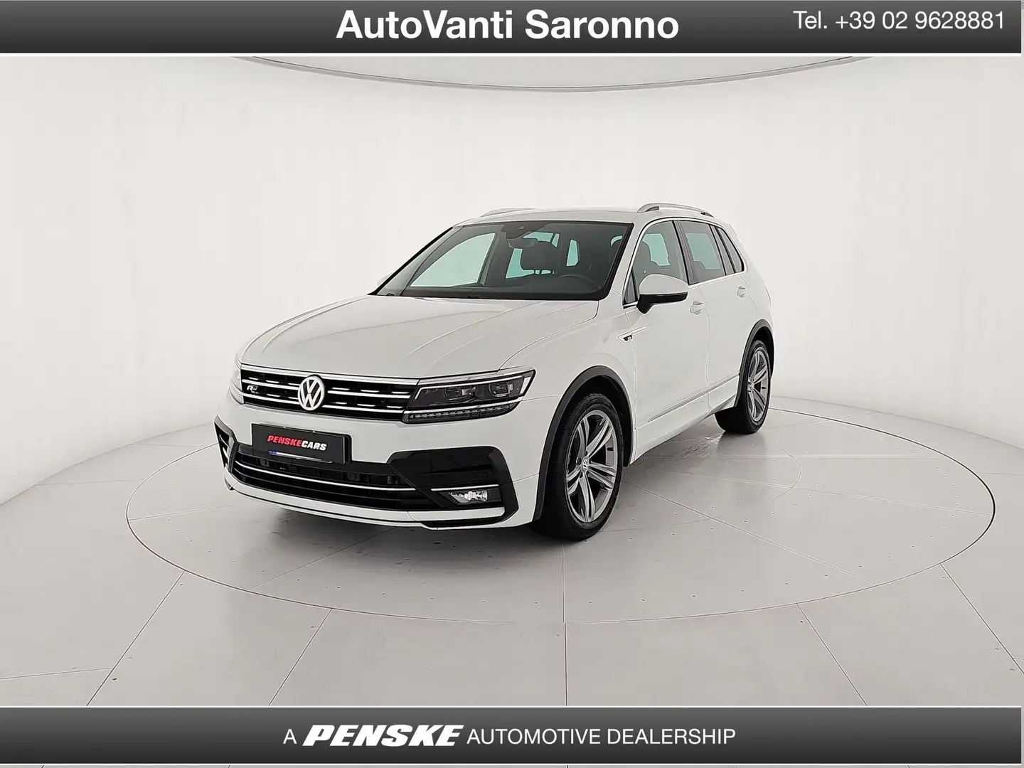 Volkswagen Tiguan Tiguan 2.0 TDI SCR DSG 4MOTION Advanced R-Line Ex Blanc - 1