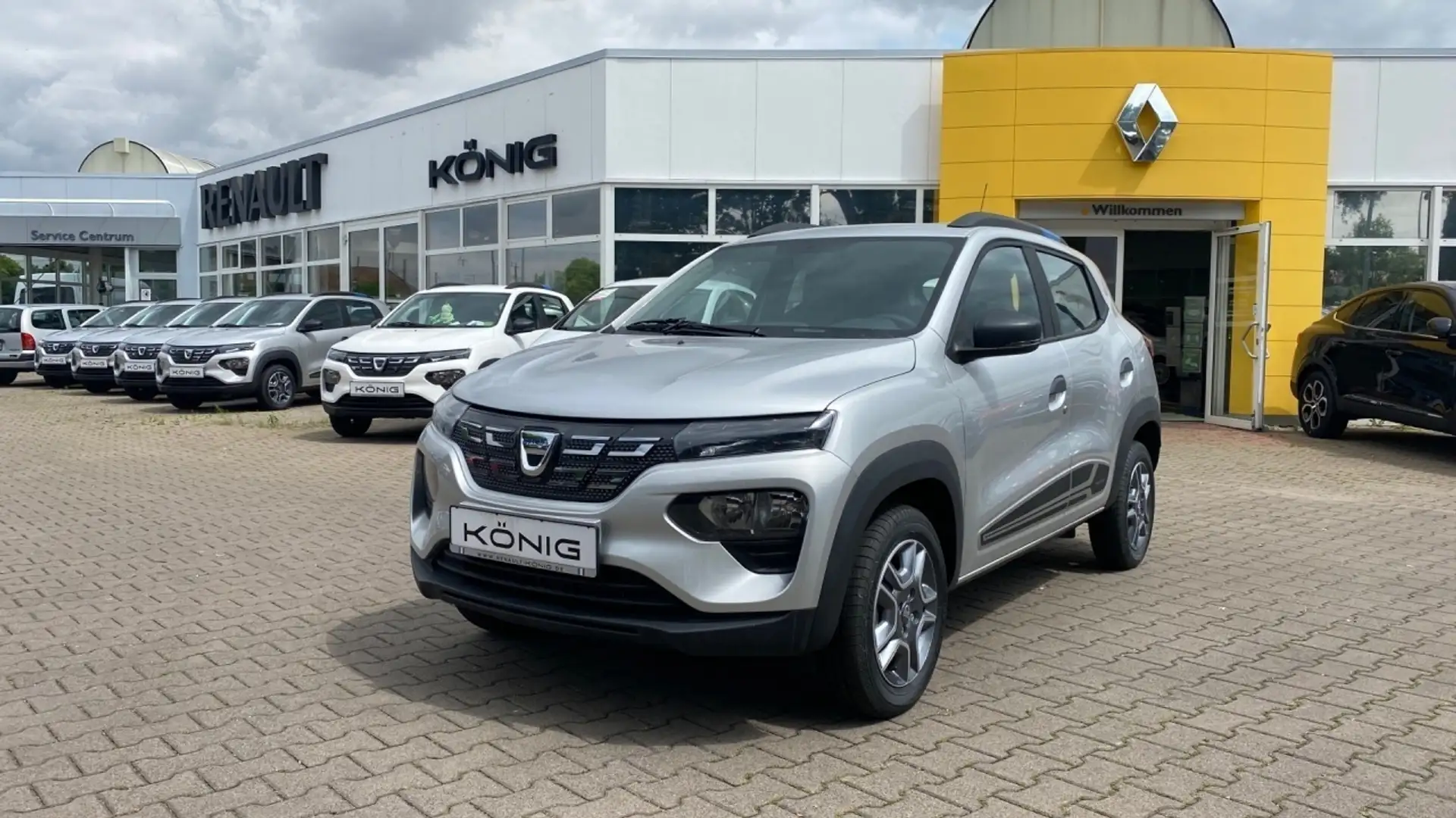 Dacia Spring Business Automatik Klima*Navi*Rückfahrcam Grau - 1