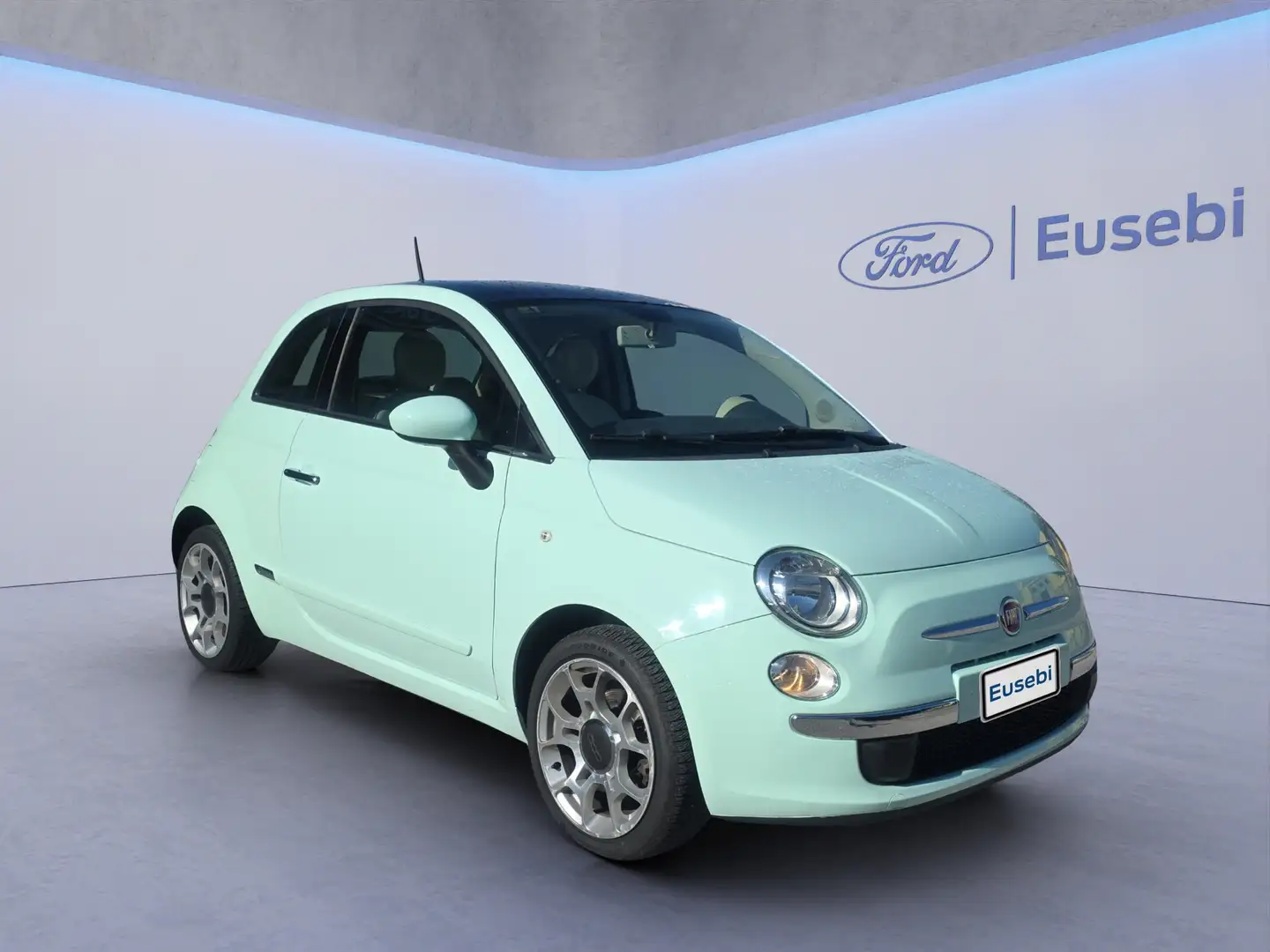 Fiat 500 1.2 Lounge Grün - 1