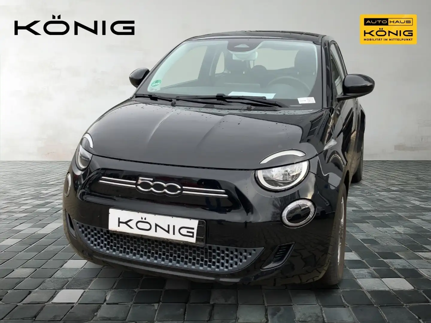Fiat 500e Icon Schwarz - 1