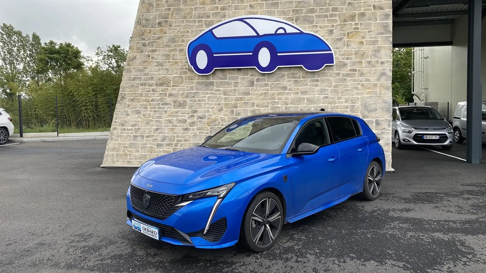 Peugeot 308 1.2 PURETECH 130CH S\u0026S GT EAT8 Bleu - 1