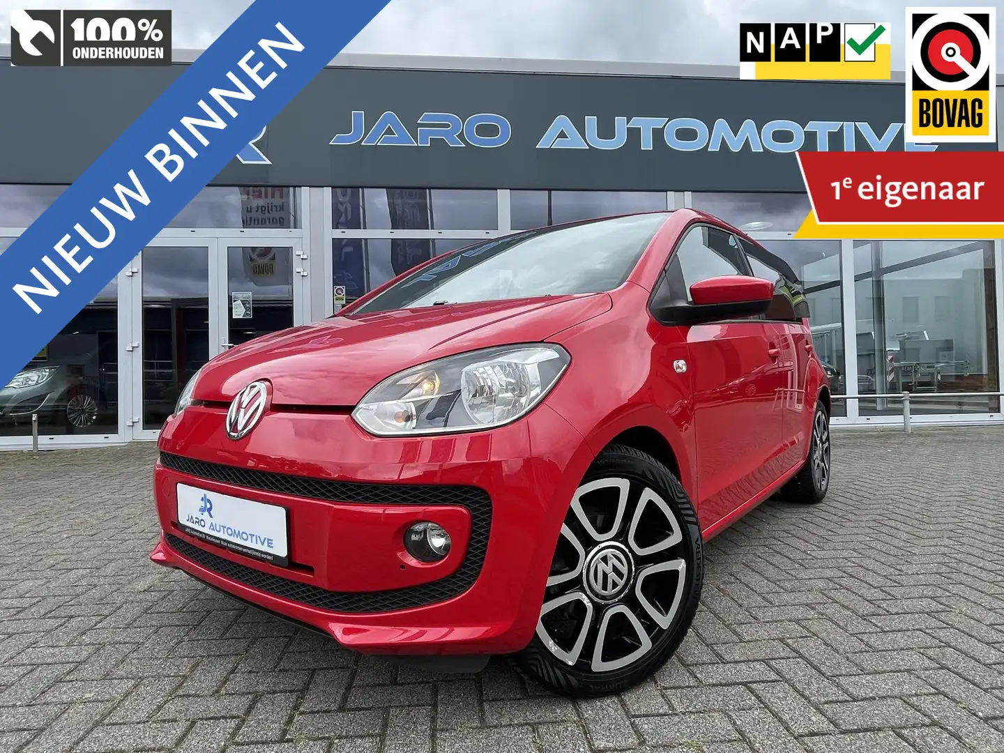 Volkswagen up! 1.0 high up! BlueMotion | PDC achter | Cruise cont Rood - 1