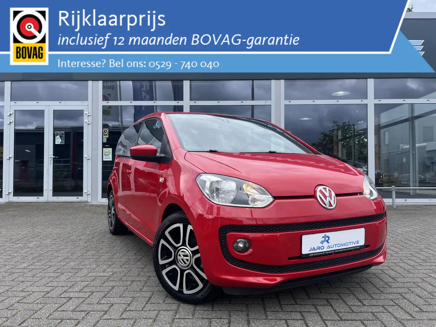 Volkswagen up! 1.0 high up! BlueMotion | PDC achter | Cruise cont Rood - 2