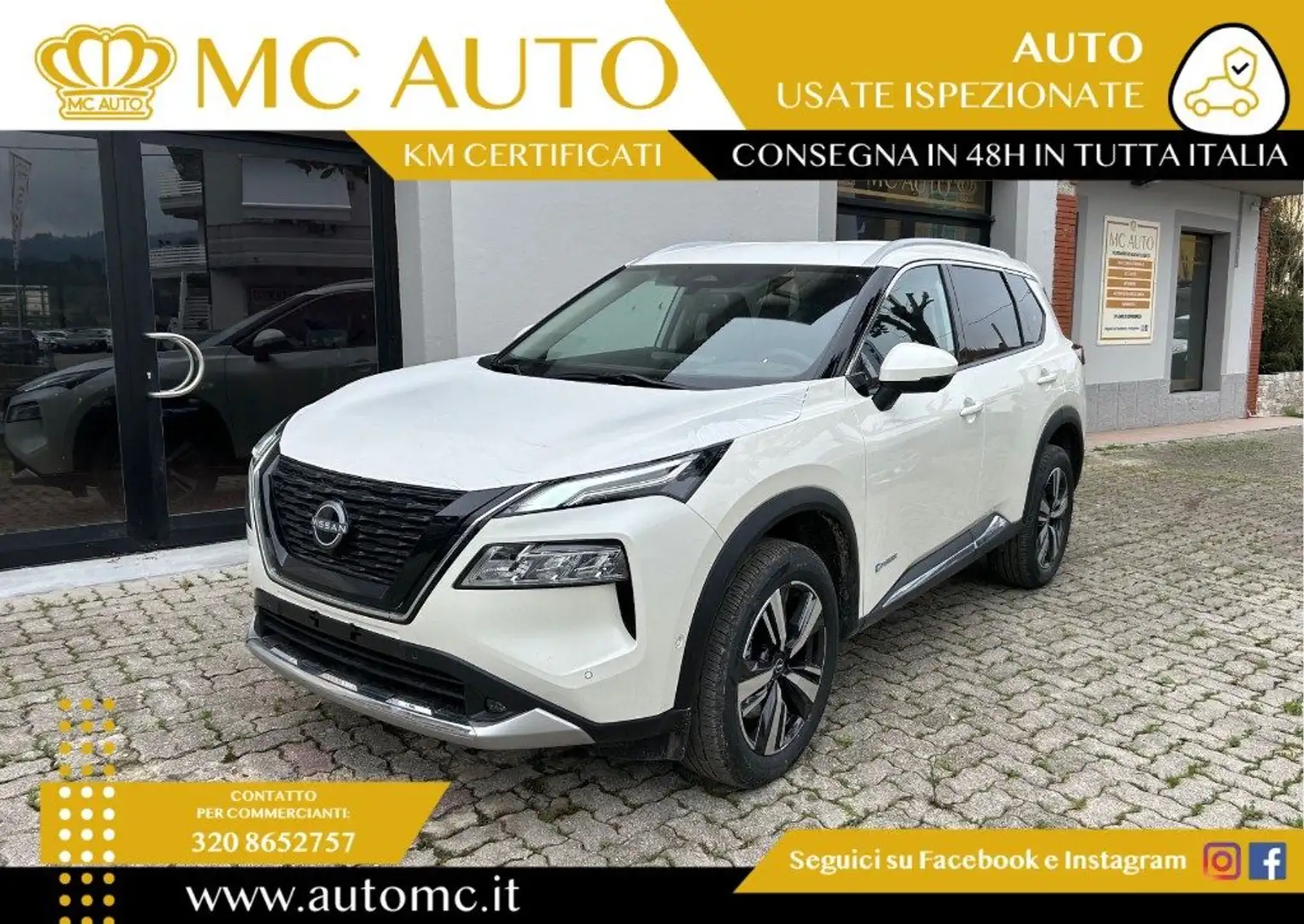 Nissan X-Trail e-Power 2WD 5 posti Tekna Bianco - 1