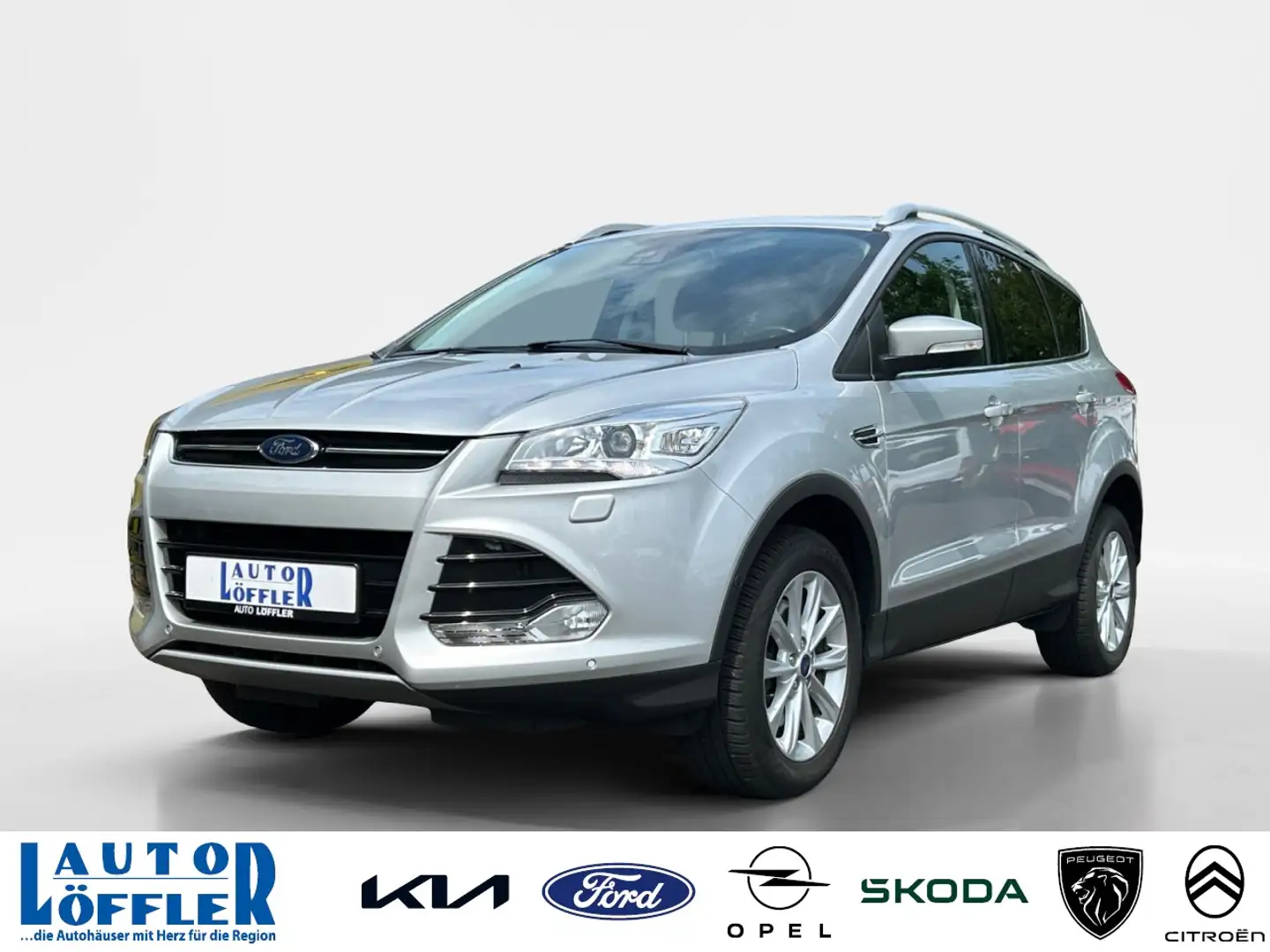 Ford Kuga Titanium SHZ LHZ Panoramadach Automatik Klima Silber - 1
