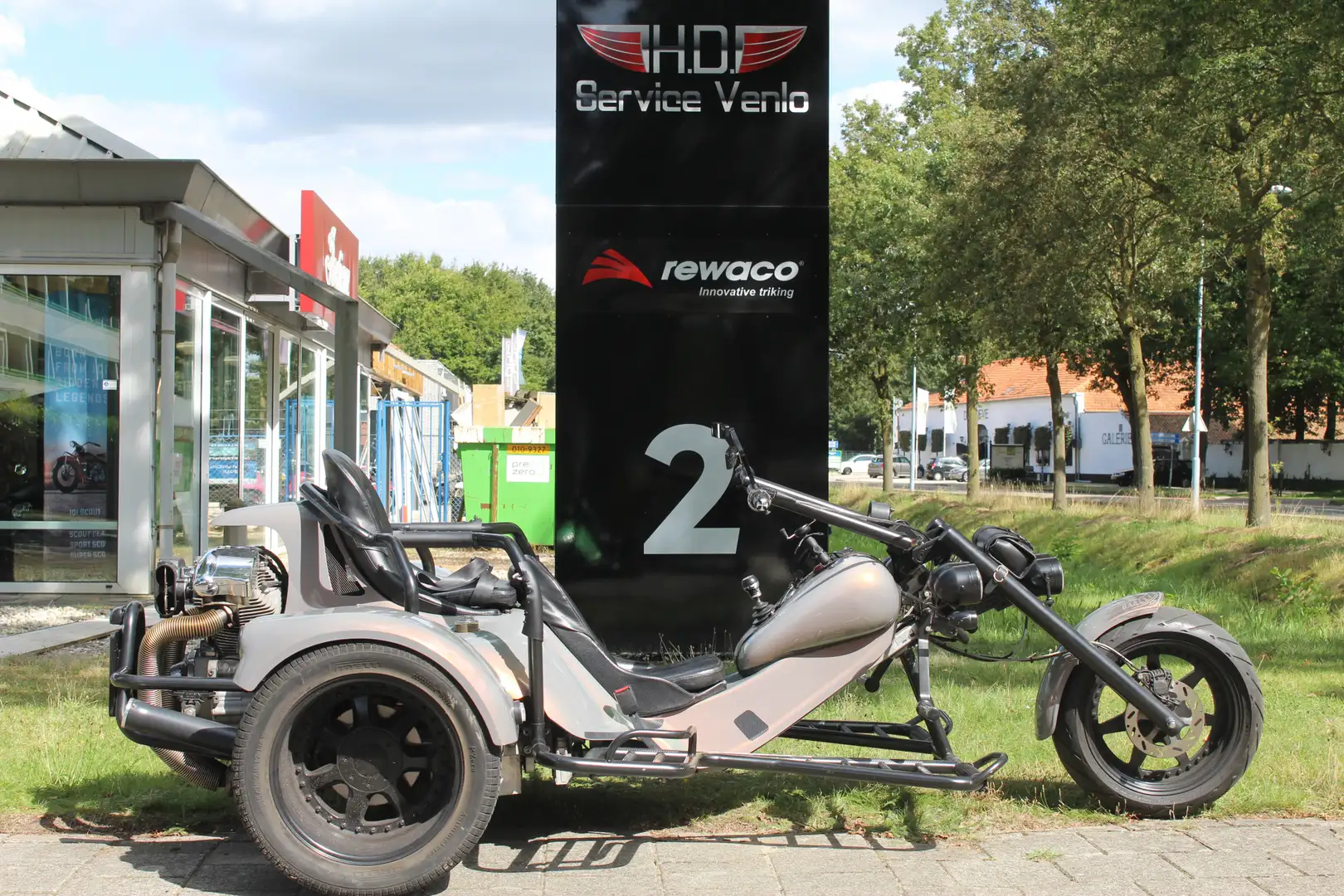Rewaco HS4 HD trike Gri - 1